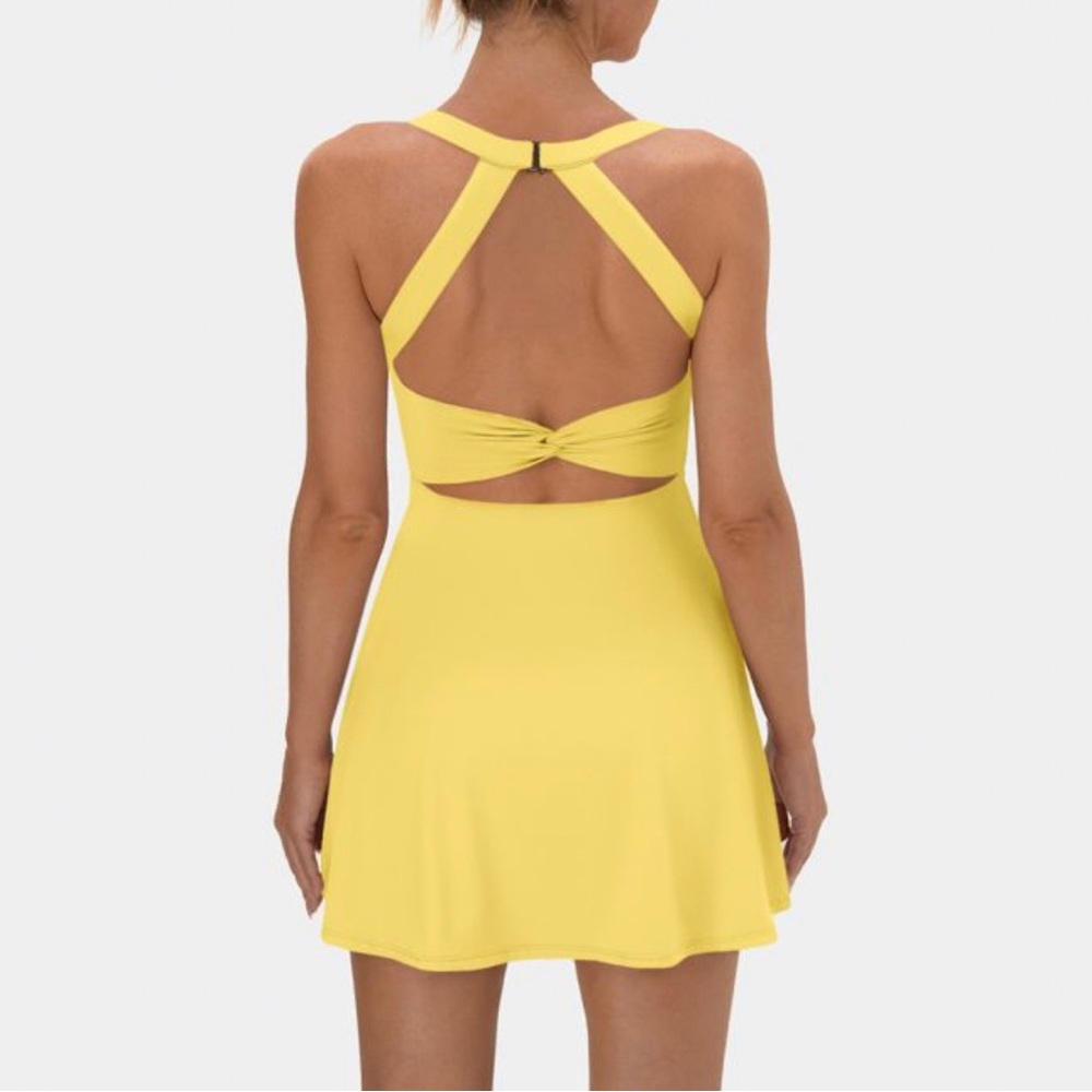 Backless Twisted Active Dress-Easy Peezy Edition - HALARA